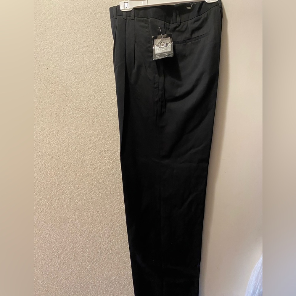 OFFICER & GENTLEMEN BLACK PANTS